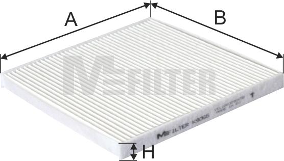 Mfilter K 9065 - Filter, interior air autospares.lv