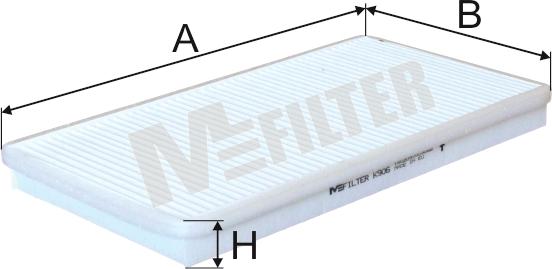 Mfilter K 906 - Filter, interior air autospares.lv