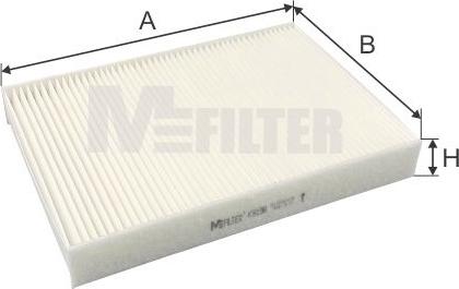 Mfilter K 9198 - Filter, interior air autospares.lv