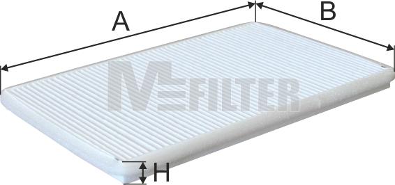 Mfilter K 917 - Filter, interior air autospares.lv