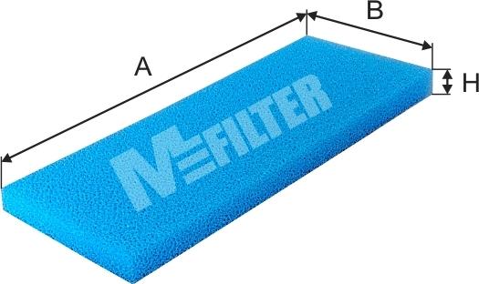 Mfilter K 989 - Filter, interior air autospares.lv