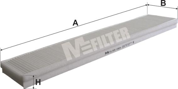 Mfilter K 924 - Filter, interior air autospares.lv