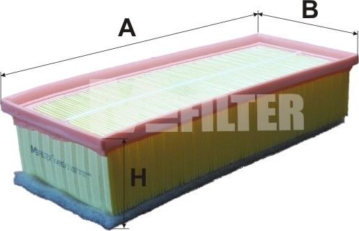 Mfilter K 495/1 - Air Filter, engine autospares.lv