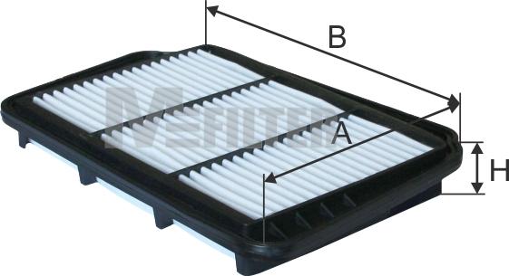 Mfilter K 742 - Air Filter, engine autospares.lv