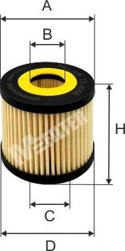 Mfilter TE 4056 - Oil Filter autospares.lv