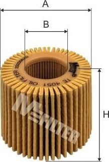 Mfilter TE 4051 - Oil Filter autospares.lv