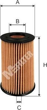 Mfilter TE 4071 - Oil Filter autospares.lv