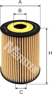 Mfilter TE 604 - Oil Filter autospares.lv