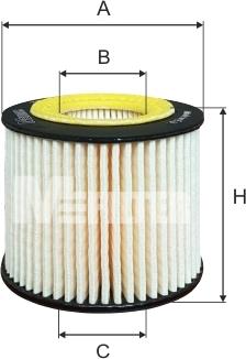 Mfilter TE 600 - Oil Filter autospares.lv