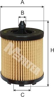 Mfilter TE 615 - Oil Filter autospares.lv