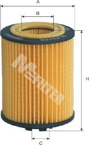 Mfilter TE 616 - Oil Filter autospares.lv
