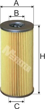 Mfilter TE 17 - Oil Filter autospares.lv