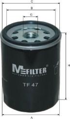 Mfilter TF 47 - Oil Filter autospares.lv