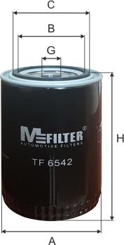 Mfilter TF 6542 - Oil Filter autospares.lv