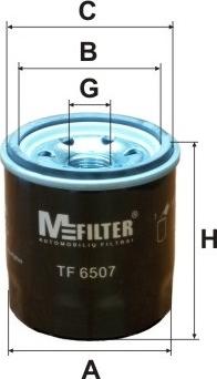 Mfilter TF 6507 - Oil Filter autospares.lv