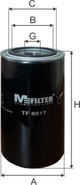 Mfilter TF 6517 - Oil Filter autospares.lv