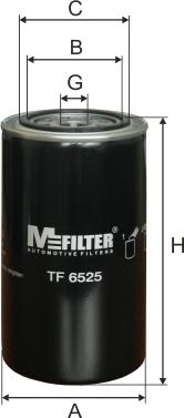 Mfilter TF 6525 - Oil Filter autospares.lv