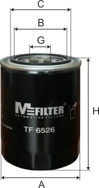 Mfilter TF 6526 - Oil Filter autospares.lv