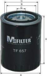 Mfilter TF 657 - Oil Filter autospares.lv