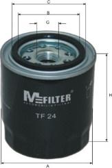 Mfilter TF 24 - Oil Filter autospares.lv