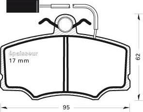 Textar 20361 165 2 5 - Brake Pad Set, disc brake autospares.lv