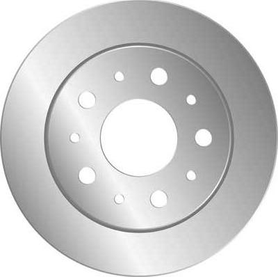 MGA D1458 - Brake Disc autospares.lv