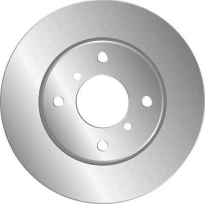 MGA D1431 - Brake Disc autospares.lv