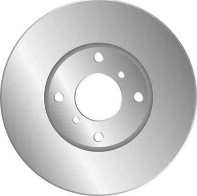 MGA D1422 - Brake Disc autospares.lv