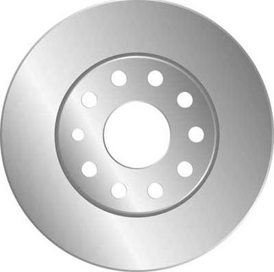 MGA D1512 - Brake Disc autospares.lv