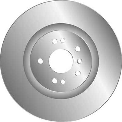 MGA D1631 - Brake Disc autospares.lv