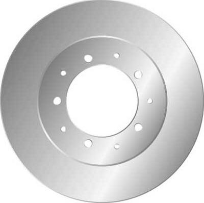 MGA D1159 - Brake Disc autospares.lv