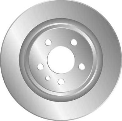 MGA D1344 - Brake Disc autospares.lv