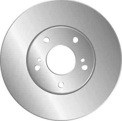 MGA D1348 - Brake Disc autospares.lv