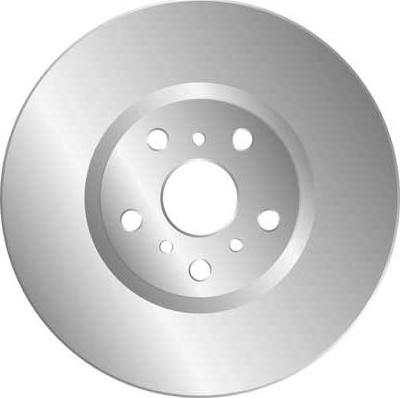 MGA D1365 - Brake Disc autospares.lv