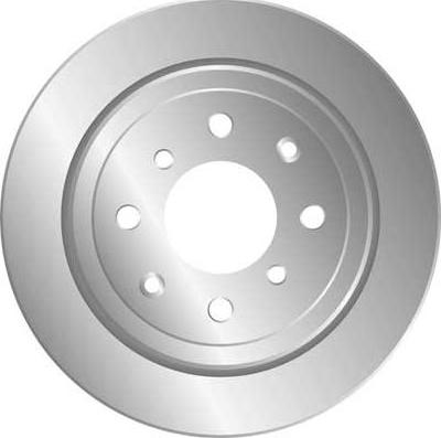 MGA D1325 - Brake Disc autospares.lv