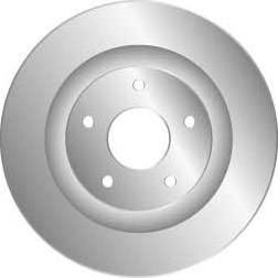 MGA D2040 - Brake Disc autospares.lv