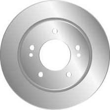 MGA D2035 - Brake Disc autospares.lv