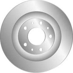 MGA D2036 - Brake Disc autospares.lv