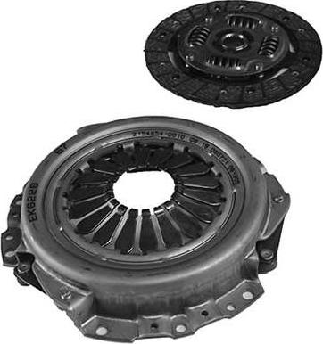 MGA EK6228 - Clutch Kit autospares.lv