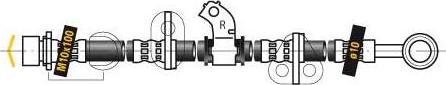 MGA F5358 - Brake Hose autospares.lv