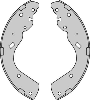 MGA K944893 - Brake Shoe Set autospares.lv