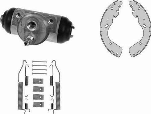 MGA K944893 - Brake Shoe Set autospares.lv