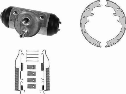 MGA K945893 - Brake Shoe Set autospares.lv