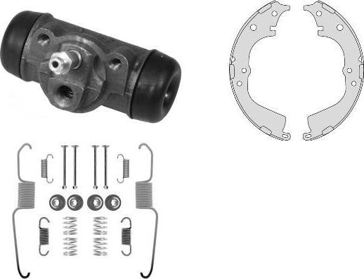 MGA K928872 - Brake Shoe Set autospares.lv