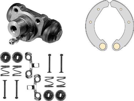 MGA K501906 - Brake Shoe Set autospares.lv