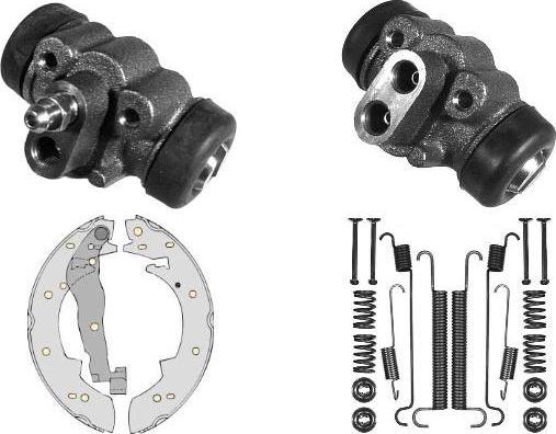 MGA K514954 - Brake Shoe Set autospares.lv