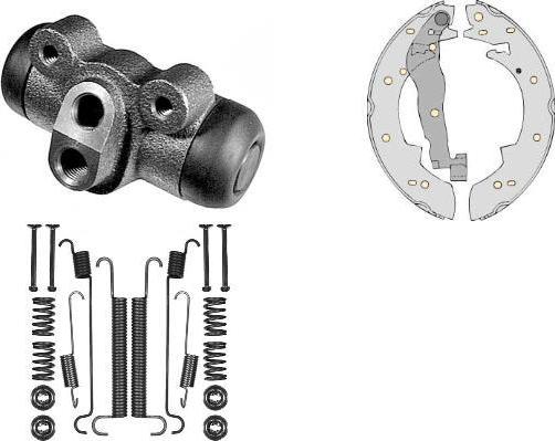 MGA K514413 - Brake Shoe Set autospares.lv