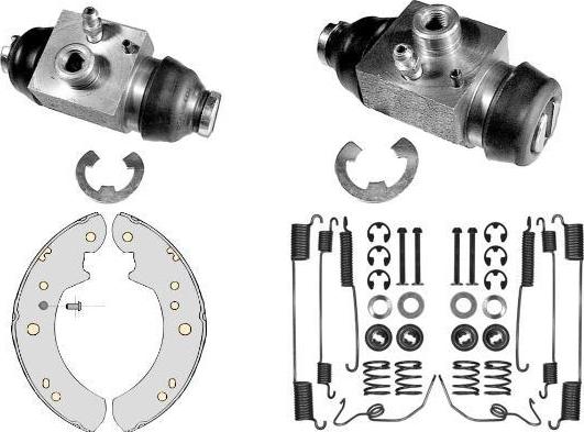 MGA K647475 - Brake Shoe Set autospares.lv