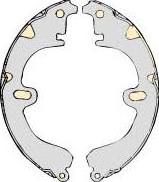 MGA M654 - Brake Shoe Set autospares.lv