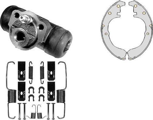 MGA K668330 - Brake Shoe Set autospares.lv